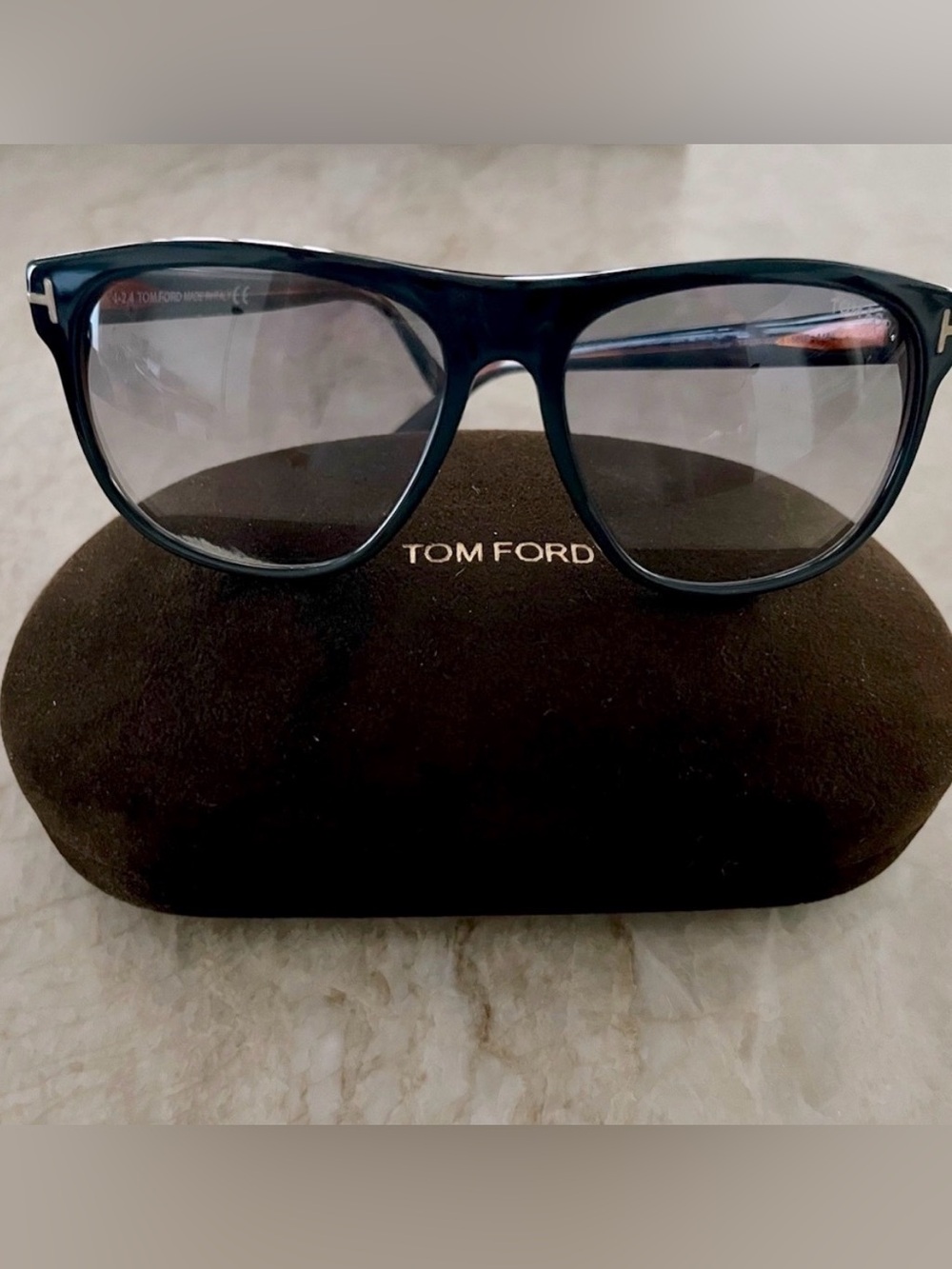 TOM FORD tinted glasses. Tortoise. Unisex. NEW